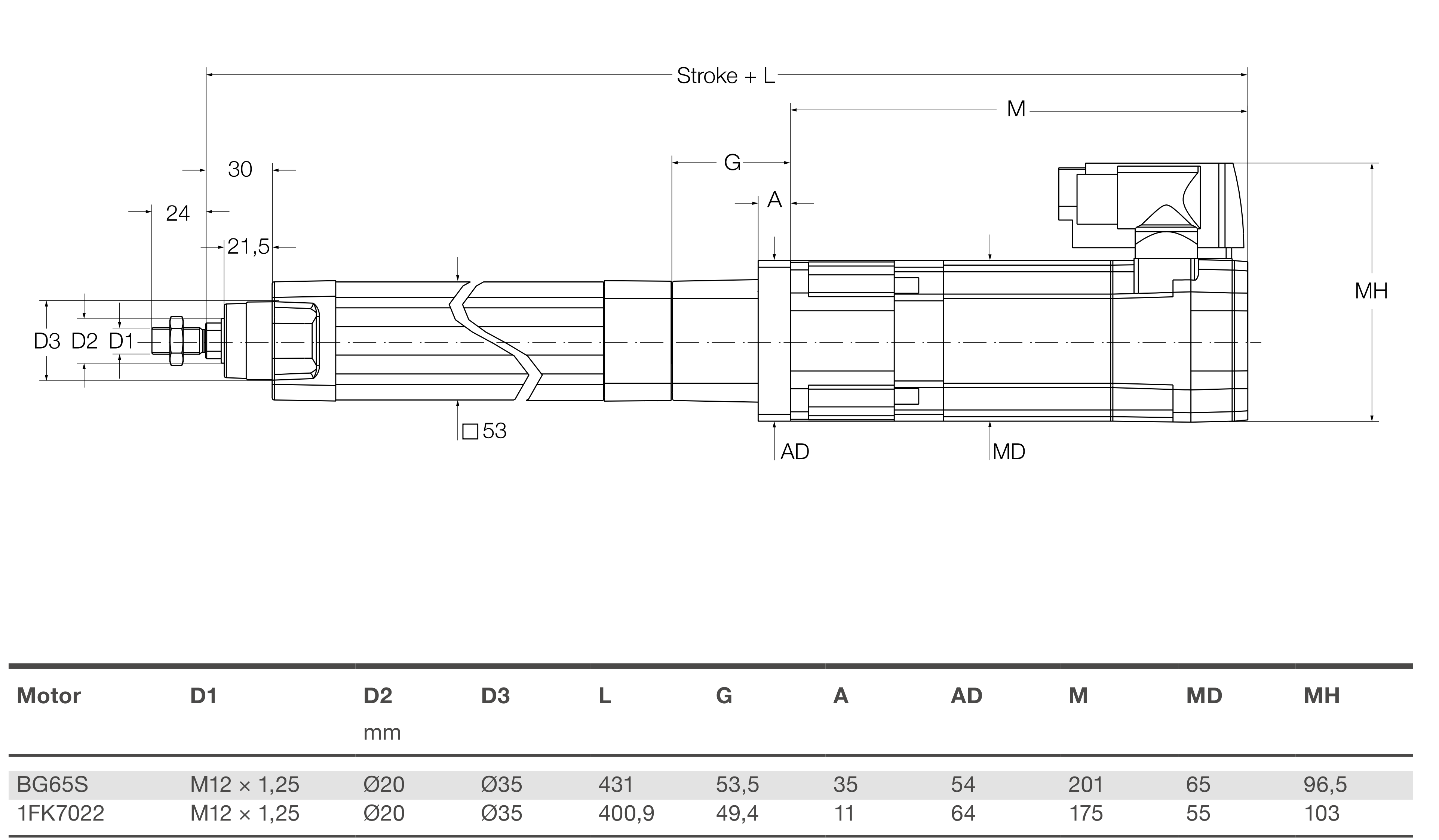 CASM-40-LS bản vẽ