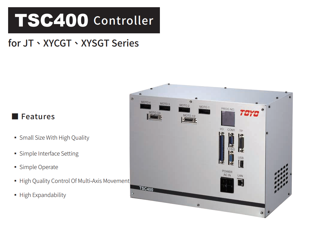 Bộ điều khiển TSC400 Multi-axis Actuator XYCGT320