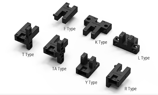 Có thể chọn nhiều Hình dạng khác nhau giúp linh hoạt khi lắp đặt BS4 Autonics