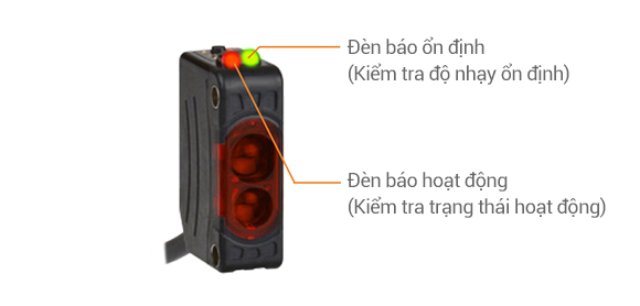 Đèn báo trạng thái hoạt động và ổn định BJ Autonics