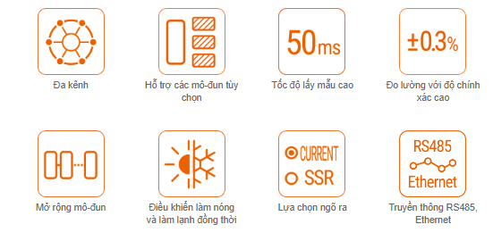 Các tính năng chính bộ điều khiển nhiệt độ TMH