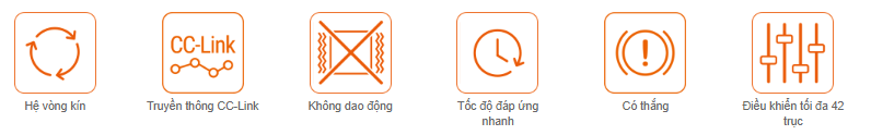Các tính năng chính động cơ bước vòng kín AiC-CL
