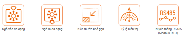 Các tính năng chính đồng hồ đo đa năng MT4N