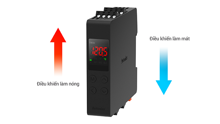 Điều khiển đồng thời quá trình làm nóng và làm mát TR1D