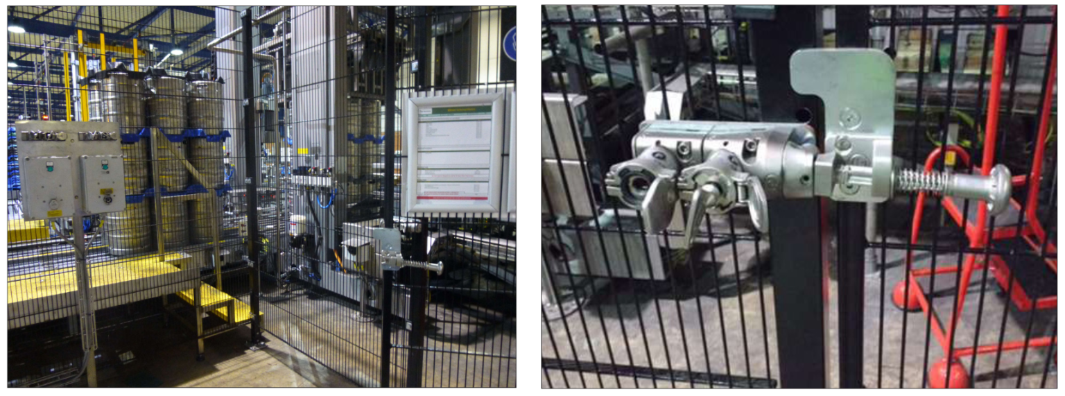 Khoá liên động Interlock - Dây chuyền đóng thùng