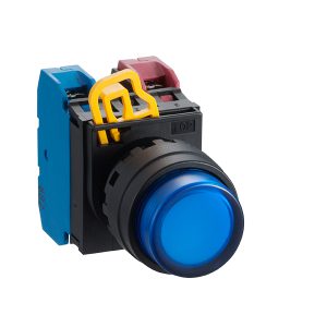 YW1L-M2E01QHS IDEC Nút nhấn nhả 110V LED màu xanh dương 1NC