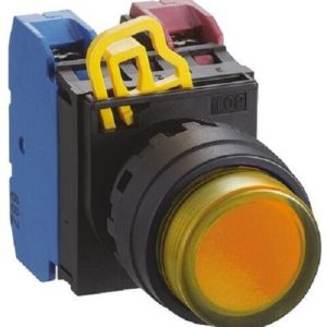YW1L-M2E11Q4Y IDEC Nút nhấn nhả 24V LED màu vàng 1NO-1NC