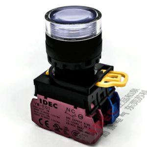 YW1L-MF2E02Q4W IDEC Nút nhấn nhả 24V LED màu trắng 2NC