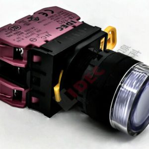 YW1L-MF2E02QHW IDEC Nút nhấn nhả 110V LED màu trắng 2NC