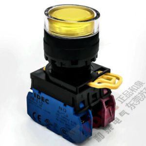 YW1L-MF2E11QM3Y IDEC Nút nhấn nhả 230 240V LED màu vàng 1NO-1NC